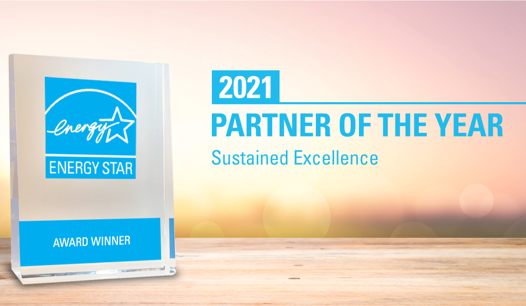 Nationwide Marketing Group Earns 2021 ENERGY STAR® Sustained Excellence Award for 7th Year in a Row