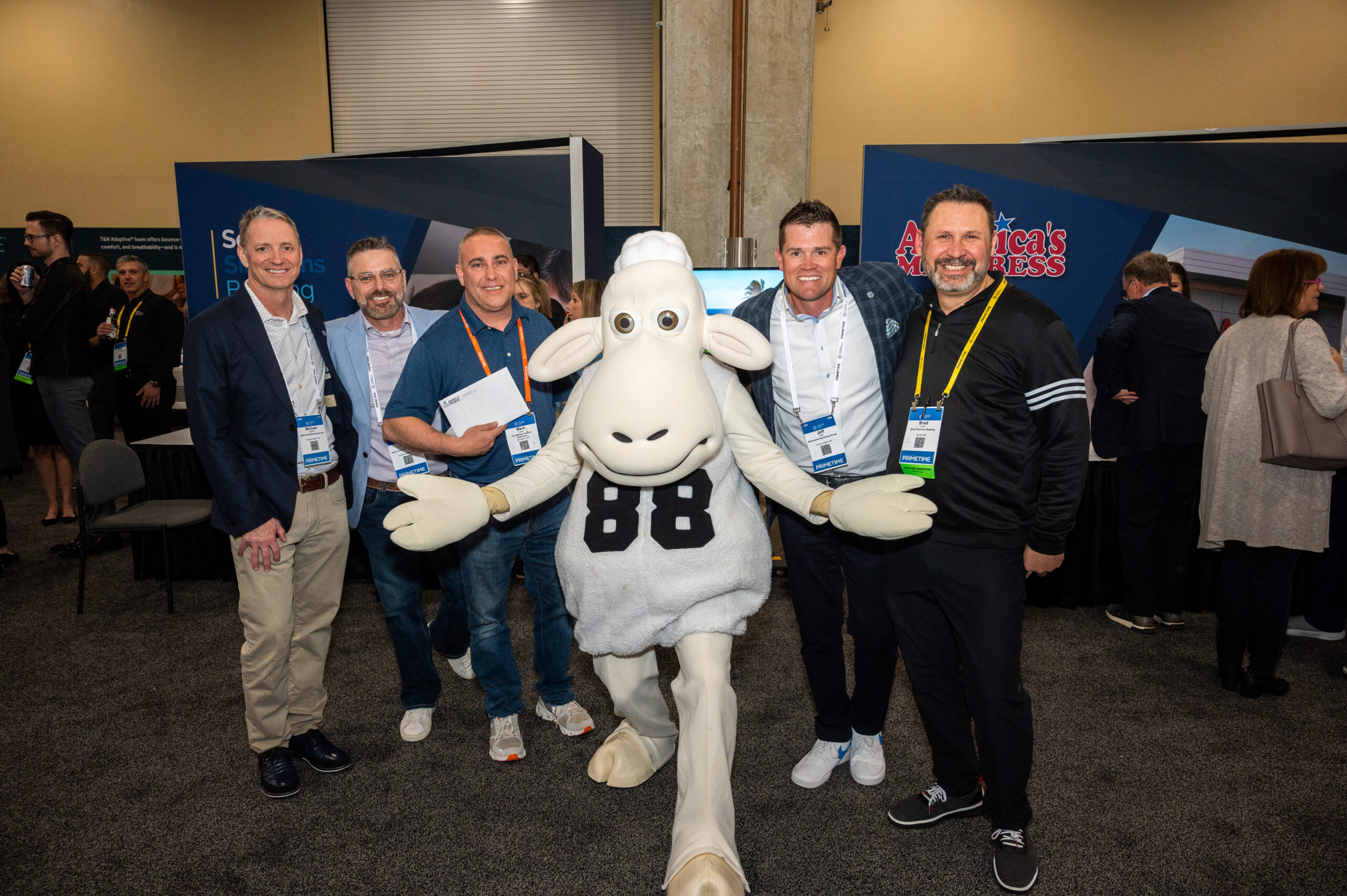 Serta Counting Sheep 88 at Nationwide Marketing Group PrimeTime expo event