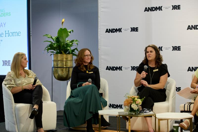 Women on a panel